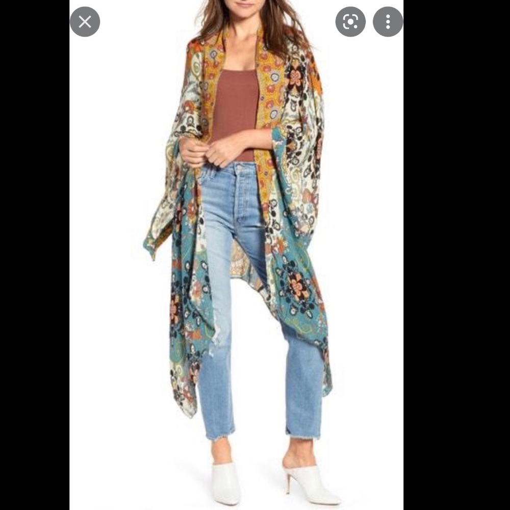 Free People Little Wing Kimono